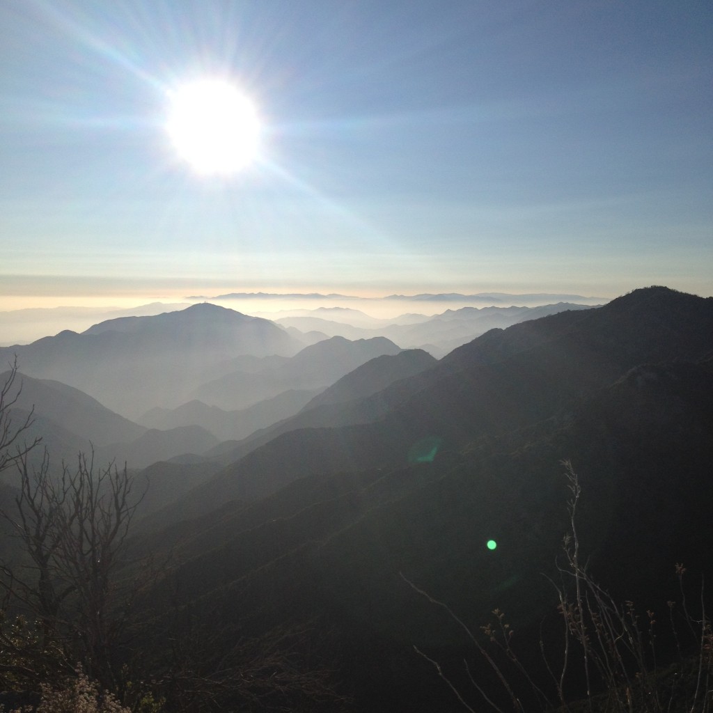 View from Mount Markham 